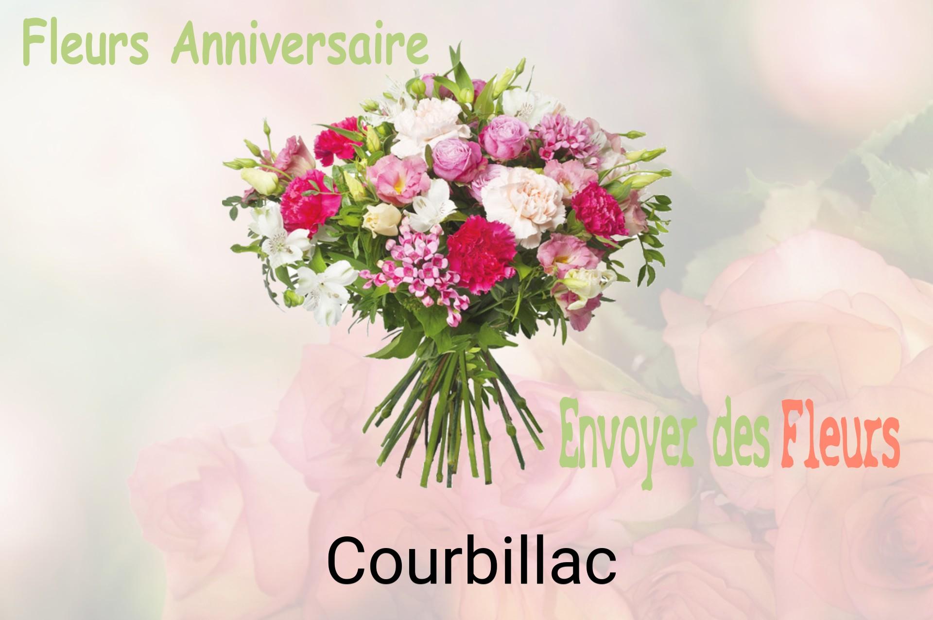Bouquet de fleurs d’anniversaire livré à Courbillac